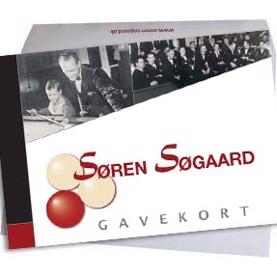 Geschenkgutschein f�r S�ren S�gaard A/S